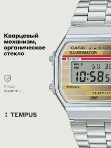 Унисекс наручные часы Casio Vintage A-168WEHA-9A