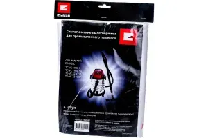 Einhell Мешок для пылесосов Einhell 40л 5шт, для THTC-VC 1930 S, 1930 SA, 2230 SA, 2340 SA 2340040