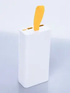 Повербанк 20000mah, внешний аккумулятор с 2 разъёмами USB, powerbank, черный, черно-серый