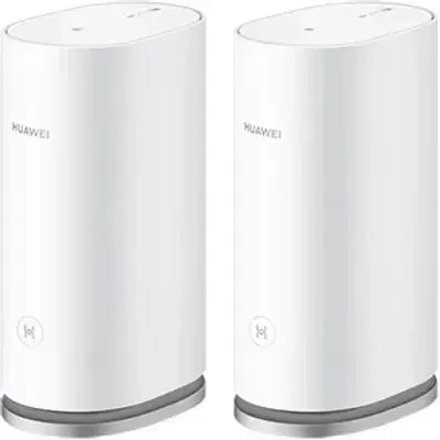 Бесшовный Mesh роутер Huawei Mesh 3 WS8100-22, Wi-Fi 6, AX3000, 2.4/5ГГц, 3 WAN/LAN, белый, 2 шт. в комплекте