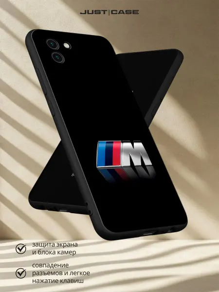 Принт-бутик Чехол на Samsung A03 с принтом Логотип BMW M