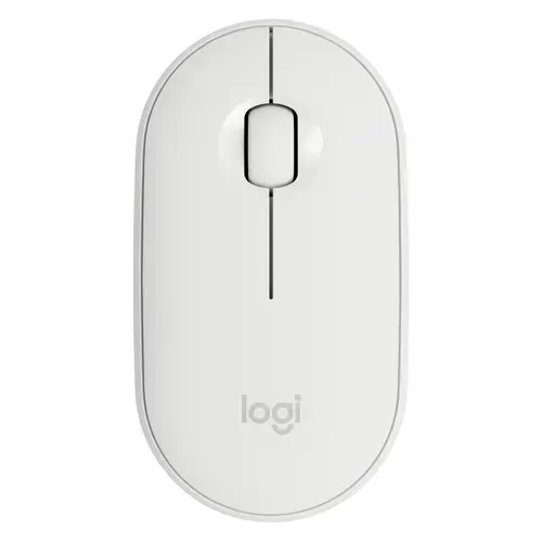 Мышь беспроводная Logitech Pebble Wireless Mouse M350 Off-White 2.4GHZ/BT (910-005541)