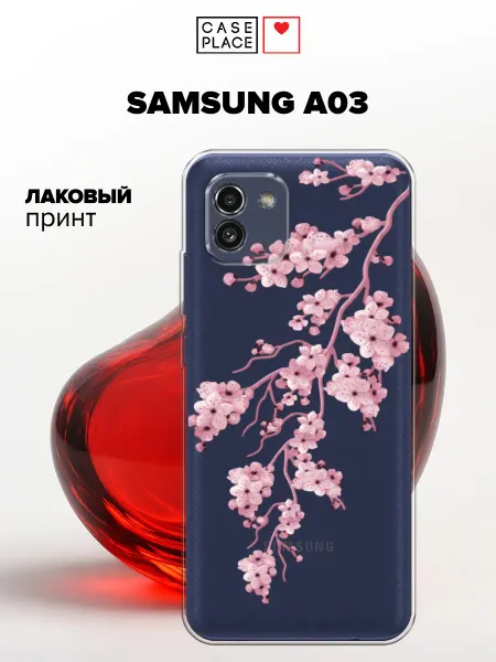 Case Place Чехол на Samsung A03 сакура
