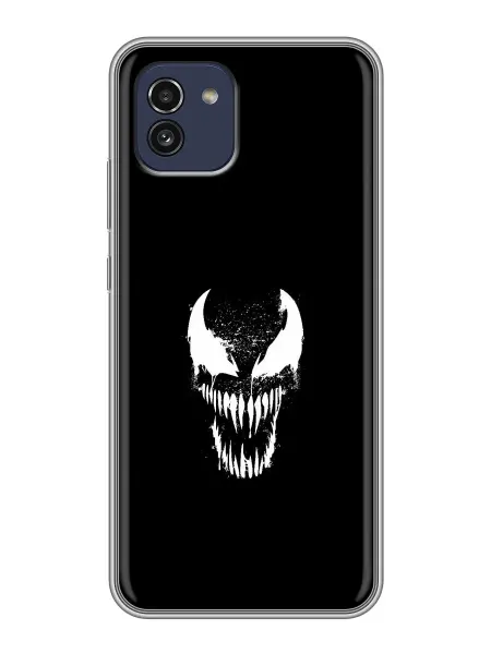ChesnoCase Чехол на Samsung Galaxy A03 Веном для мальчика
