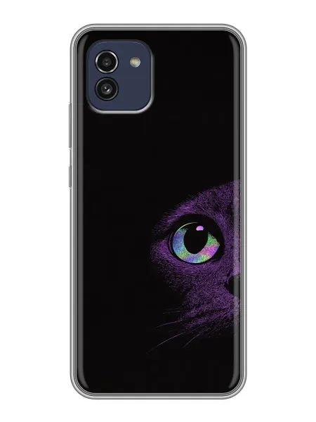 ChesnoCase Чехол на Samsung Galaxy A03 котики (для девушек)