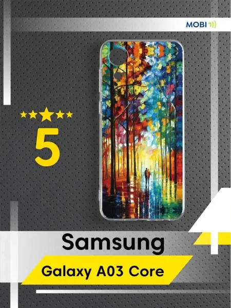 Mobi711 Прозрачный чехол-накладка Samsung Galaxy A03 Core