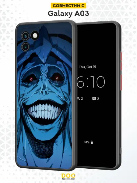 DesignOnCase Чехол Бампер на Samsung A03 с принтом Аниме