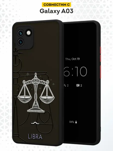 DesignOnCase Чехол Бампер на Samsung A03 с принтом Весы