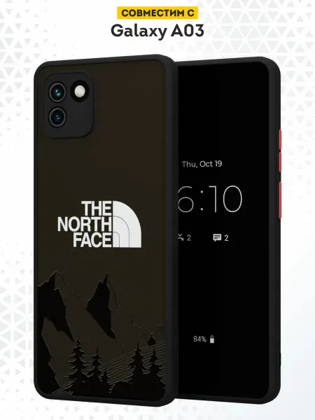 DesignOnCase Чехол бампер на Samsung A03 с принтом Горы
