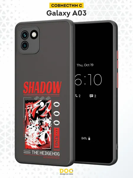 DesignOnCase Чехол Бампер на Samsung A03 с принтом Shadow