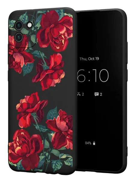 FACTORIA Чехол на Samsung A03 с принтом Цветы