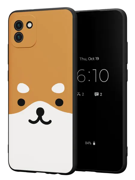 FACTORIA Чехол на Samsung A03 с принтом Корги
