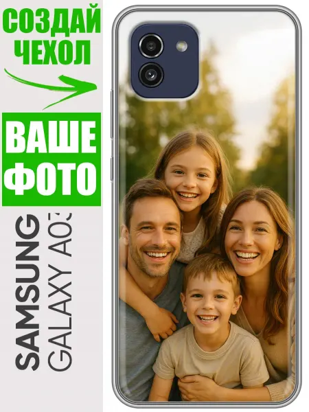 Trendmall Чехол на Samsung Galaxy A03, Самсунг Гэлакси А03