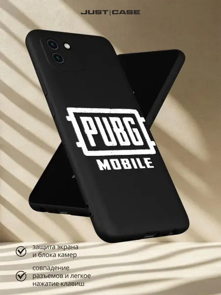 Принт-бутик Чехол на Samsung A03 с принтом PUBG игра