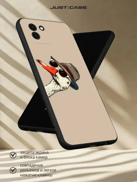 Принт-бутик Чехол на Samsung A03 с принтом Крутой гусь