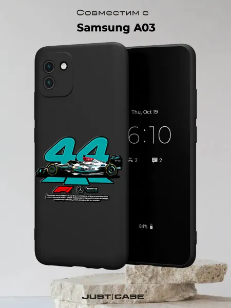 Принт-бутик Чехол на Samsung A03 с принтом Формула-1