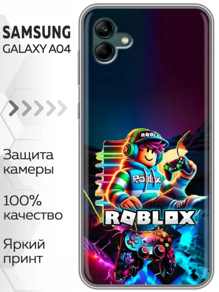 Marketclub Чехол на Samsung Galaxy A04 Roblox Роблокс