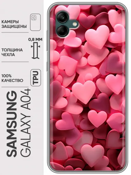 Trendmall Чехол на Samsung Galaxy A04 цветы женские