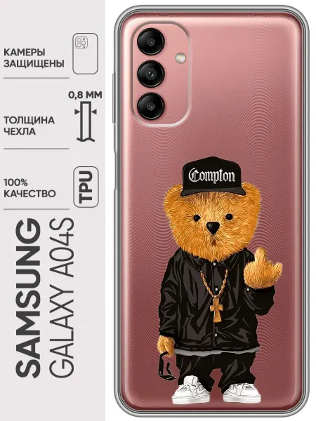 Trendmall Чехол на Samsung Galaxy A04s Мишка