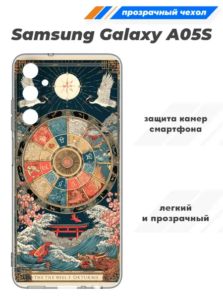 SuperPrint Чехол прозрачный для Samsung Galaxy A05S