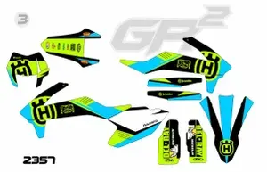 Наклейки на мотоцикл GR2 250 Enduro motoland xt (2020 г.) №2357-3голубой