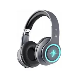 Гарнитура беспроводная DEFENDER FreeMotion B571 grey (LED, bluetooth, Jack 3.5mm, USB) (63571)