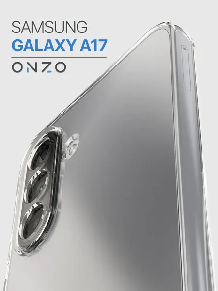 Прозрачный чехол на Samsung Galaxy A17/ Защитный бампер для Самсунг гэлэкси А17 тонкий