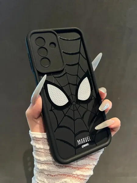 Чехол О'кейси для Samsung A17, с защитой камеры, прозрачный/черный