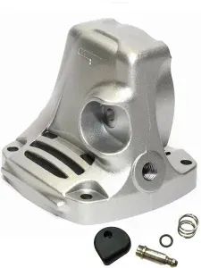 Корпус редуктора + стопор для болгарки (УШМ) GA5030 Makita (318335-8)