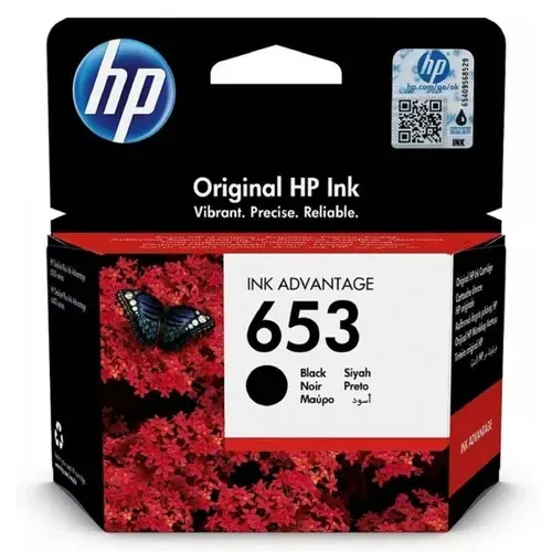 Картридж для струйных принтеров HP 653 Black (3YM75AE)