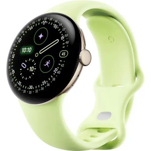 Умные часы Google Pixel Watch 4 41mm Wi-Fi (Champagne Gold/Lemongrass)