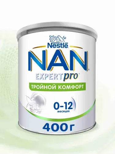 Детская смесь NAN Тройной комфорт с рождения, 400г