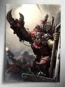 Постер Вархаммер 40к: Орки (Warhammer)