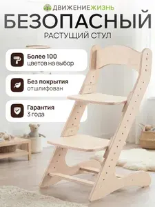 ДВИЖЕНИЕ - ЖИЗНЬ Детский стул,41х50х84см
