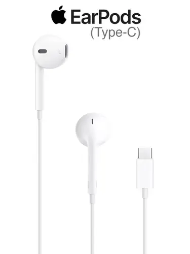 Наушники Apple EarPods с коннектором type c, Apple EarPods with type-c Connector A3046