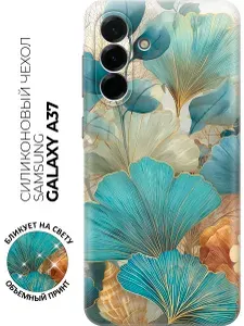 Силиконовый чехол на Samsung Galaxy A37 с принтом "Природное вдохновение"