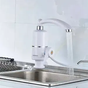 Водонагреватель смеситель проточный электрический для кухни