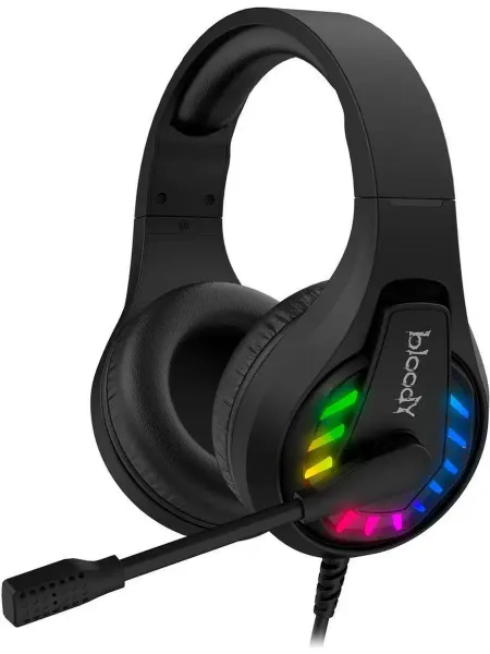 A4TECH Проводные игровые наушники с микрофоном