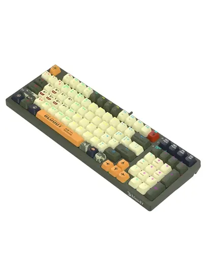 A4Tech Bloody механическая клавиатура RGB игровая компактная