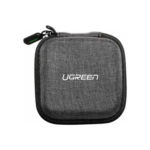 Чехол для наушников UGREEN LP128 (70577) Earphone & Cable & Charger Multi-functional Case. Цвет: серый