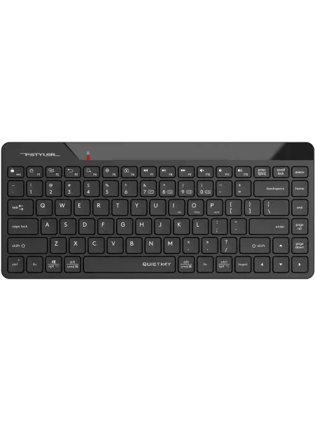 A4TECH Клавиатура FBK22 AS черный USB беспроводная