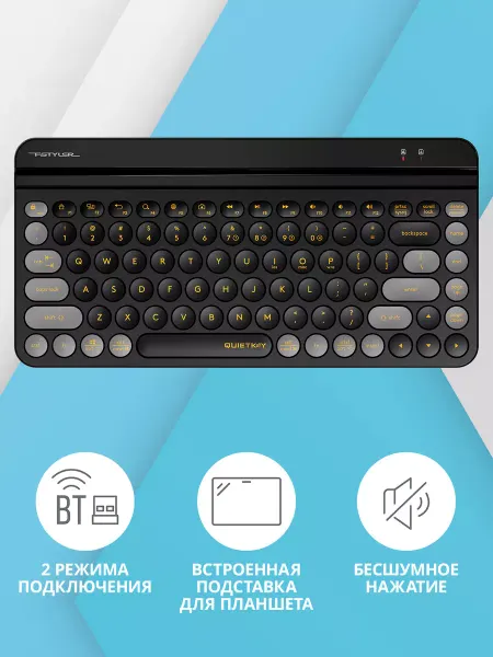A4TECH Клавиатура Fstyler FBK30 USB беспроводная BT