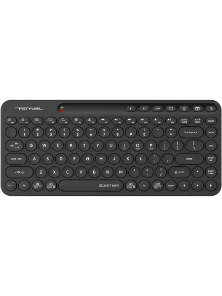 A4TECH Клавиатура FBK36C AS черный USB беспроводная