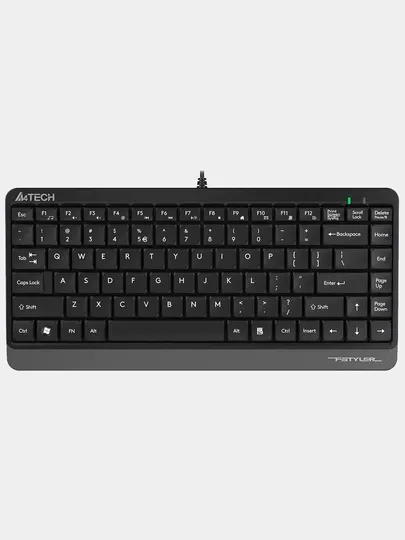 Проводная компактная мини клавиатура A4Tech FK11 USB