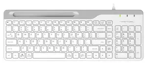 Клавиатура A4Tech Fstyler FK25 белый USB slim
