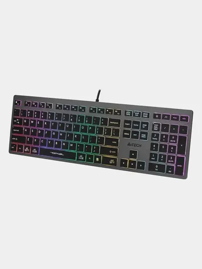 A4Tech Fstyler FX60H USB, Проводная клавиатура с подсветкой, RUS