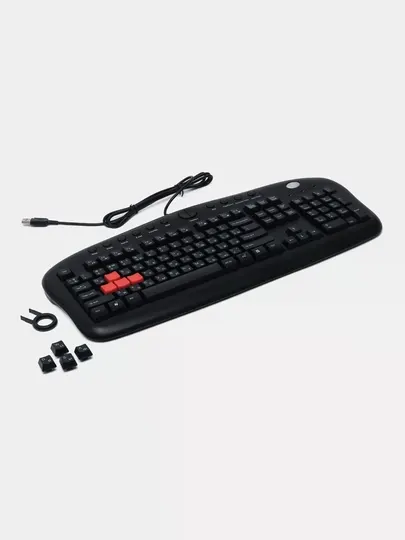 Игровая клавиатура A4TECH KB-28G USB проводная gaming keyboard черная