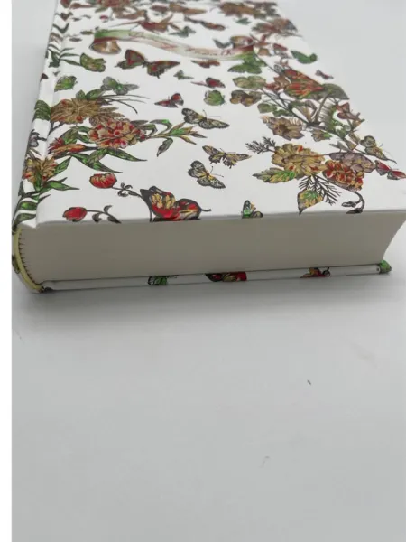 Скетчбук "Botanical Charm" – Винтажный стиль, книжный переплёт, A5 sketchbook для маркеров