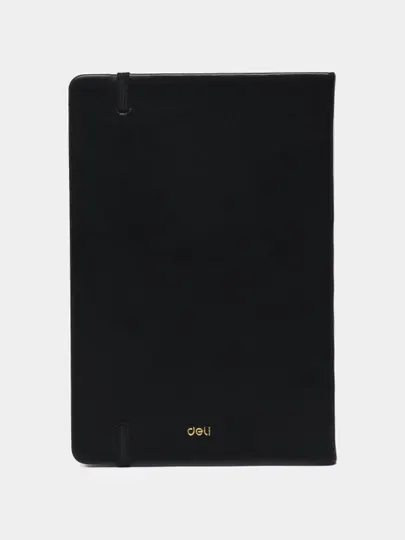 Ежедневник A5-80л,70гр Deli EN111L Black