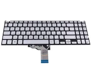 Клавиатура для Asus A516JP-EJ463 ноутбука серебр. с подсветкой